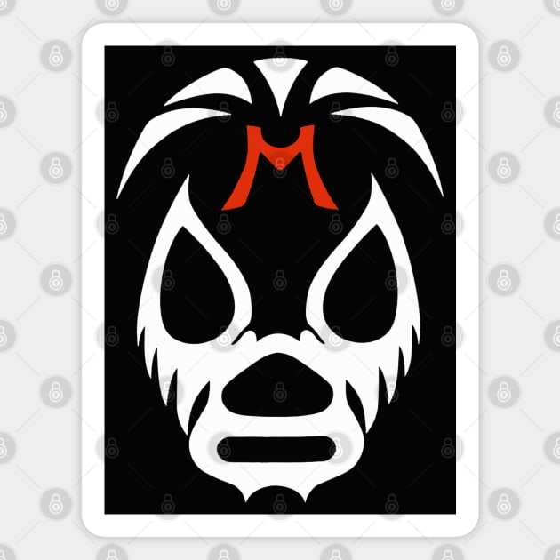 Mil Mascaras Magnet by Pop Fan Shop